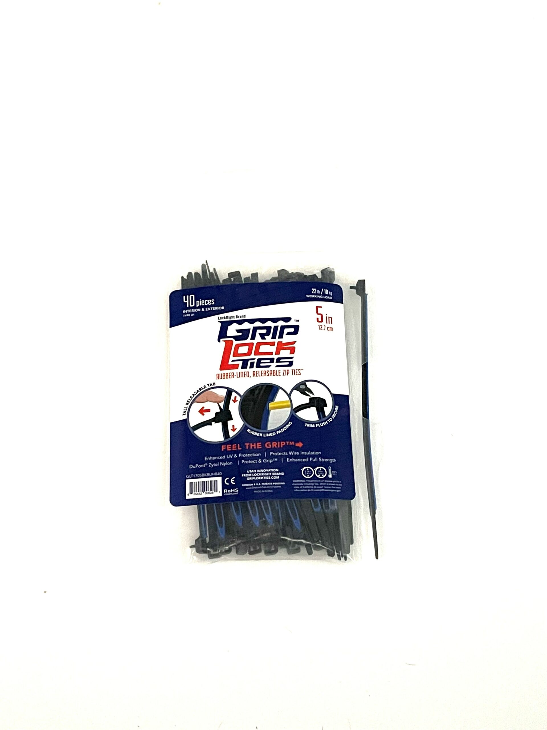 5 Inch Blue Pack Of 40