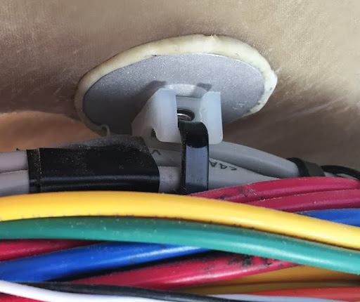 Colourful Cable Tie Mounts