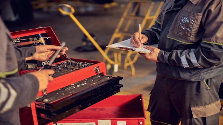 Organising Aircraft Tools